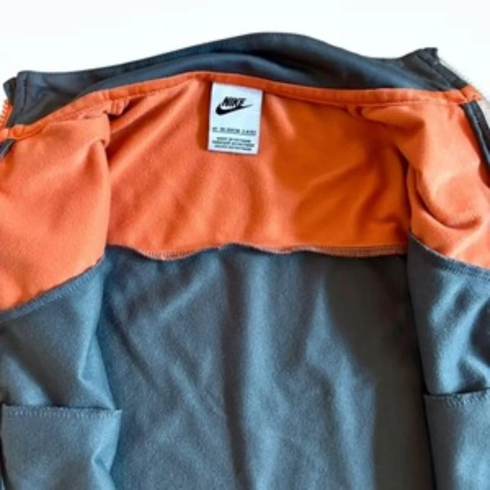 Nike Boys Gray Orange Jacket Size‎ 4 Toddler
